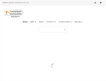 Tablet Screenshot of kickstartcomputers.com.au